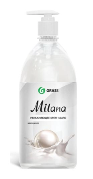 Grass Жидкое крем-мыло "Milana" Жемчужное, 1 л