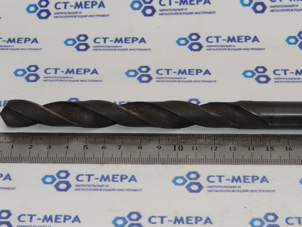 Сверло по металлу 15.4мм (149х227мм) Р18 ц/х удлиненное
