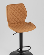 Стул барный Dome экокожа коричневый 2 шт