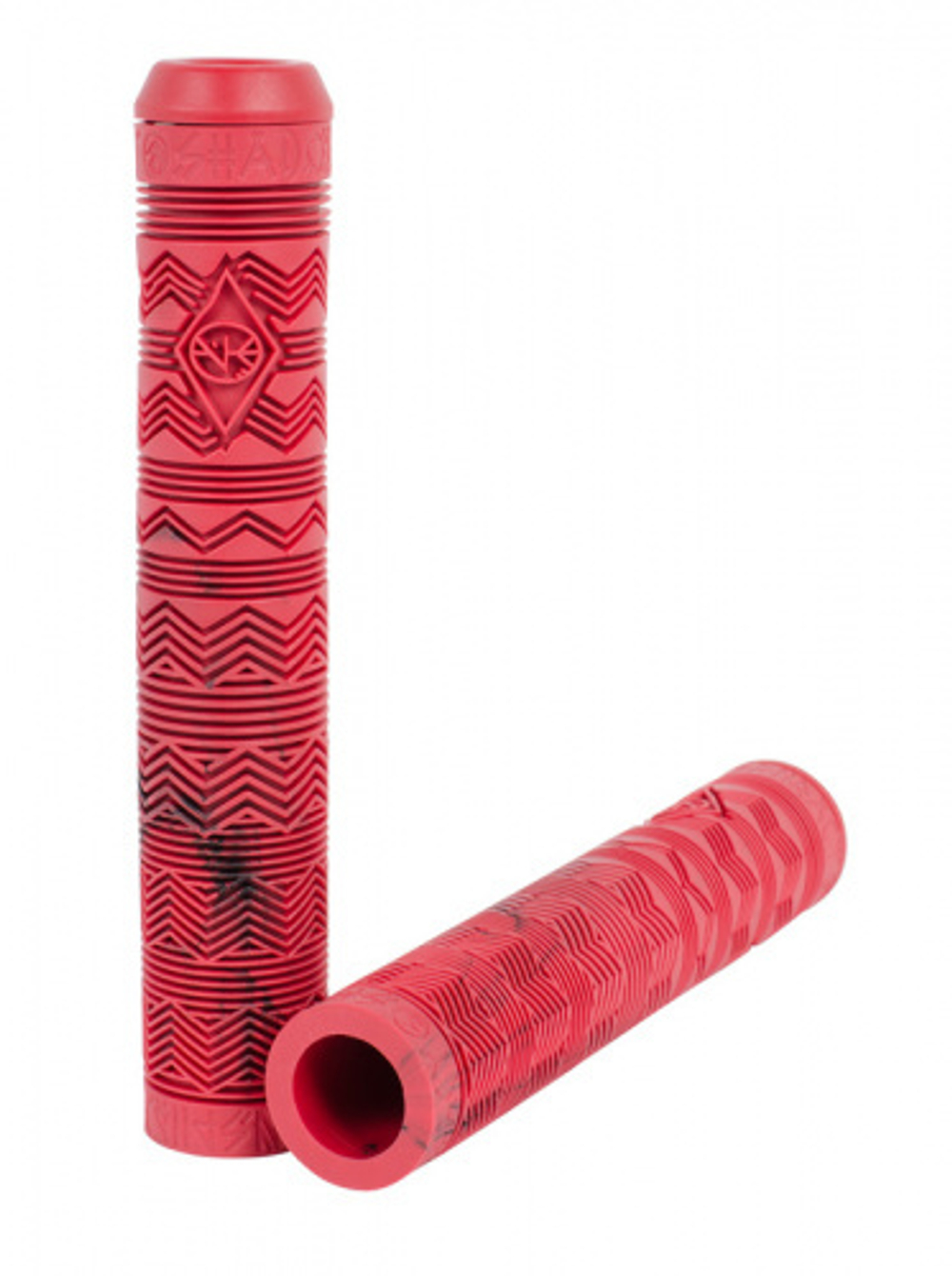 BMX Грипсы Shadow Gipsy DCR Flangeless (красный)