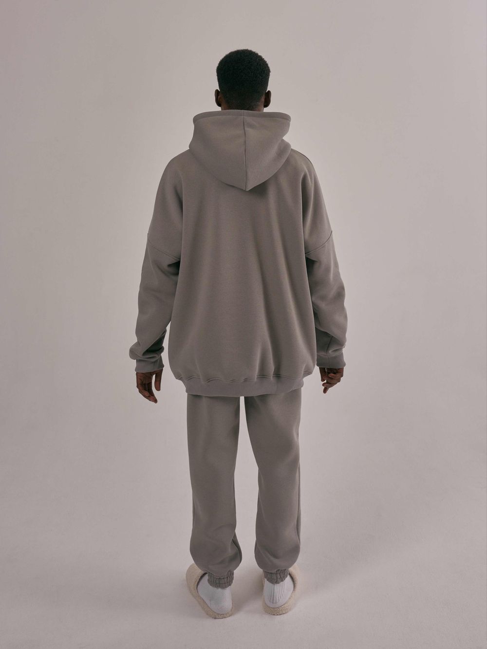 Худи ONE TWO "MULTICOLOR" Начес Акулья кожа