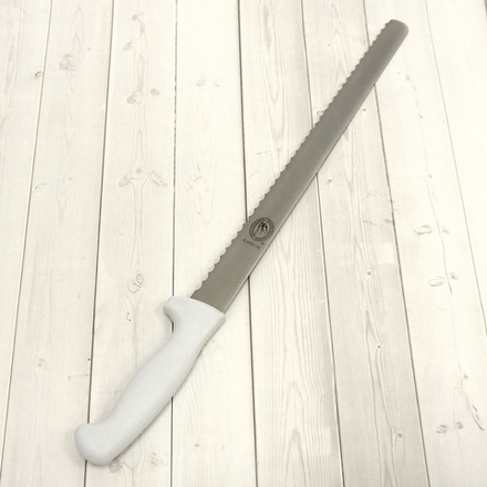 Нож для бисквита с крупными зубцами, рабочая поверхность 30 см