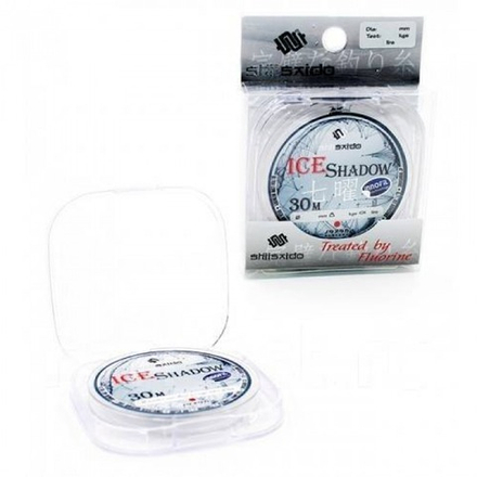 Леска "Shii Saido" Ice Shadow, L-30 м, d-0,091 мм, test-0,71 кг, прозрачная