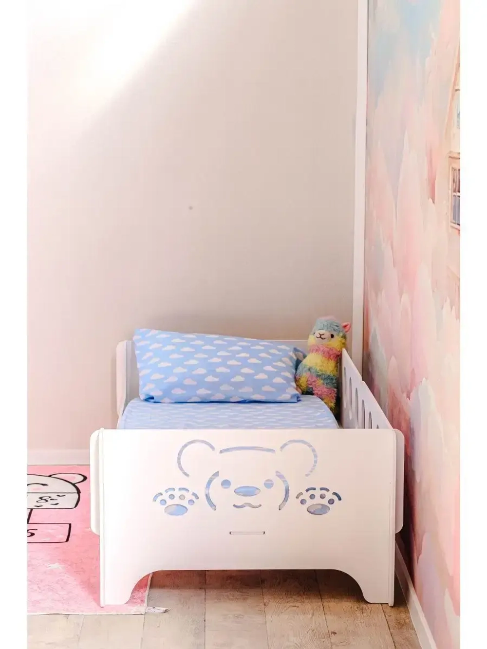 Кровать софа односпальная деревянная 160х80