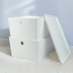 Контейнер VERSA L, 12 л. с крышкой, цвет белый