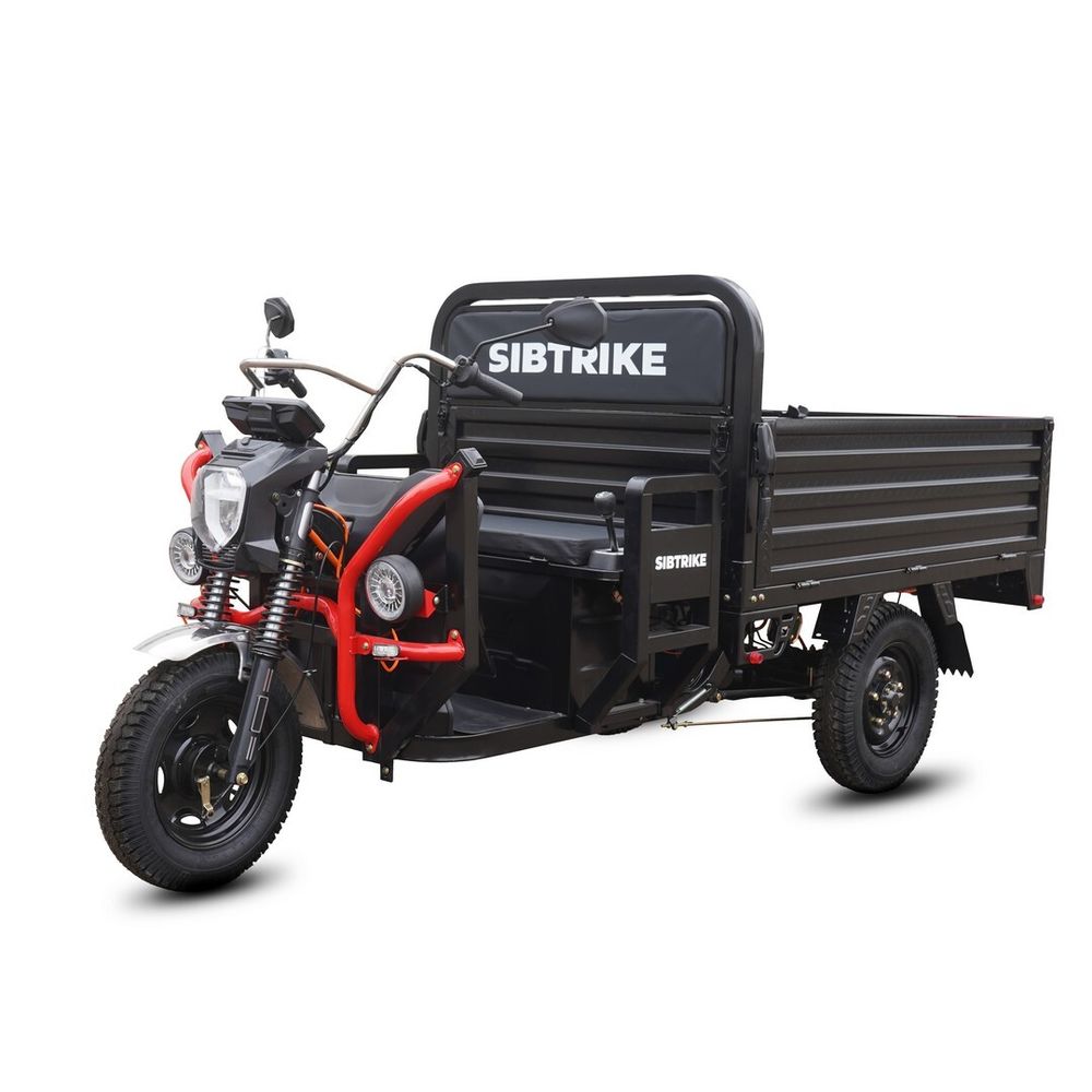 Грузовой электрический трицикл WHITE SIBERIA SIBTRIKE PRO CARGO 2000W (60V/36Ah) - версия 2025 года фото №1