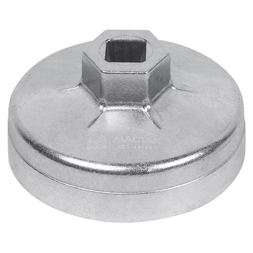 МАСТАК (103-44174) Съемник масляных фильтров, 74 мм, 14 граней, торцевой