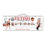 Чёрные секс-качели Spinning Fantasy Swing (Цвет: черный)