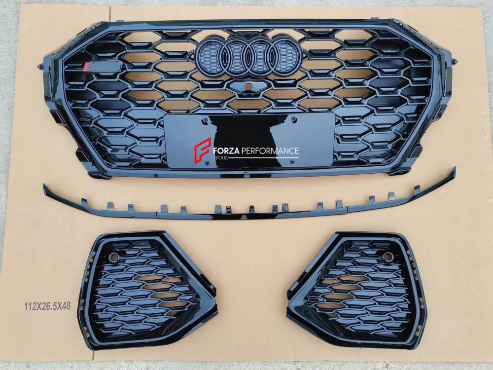 Решетка радиатора в стиле RSQ3 для AUDI Q3 2019 - 2022 Ауди