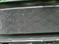 Юбка заднего бампера Mercedes C W205 (14-18) AMG