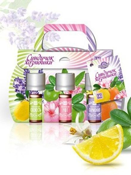 Композиции эфирных масел "Сундучок хозяюшки"