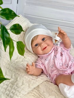 Кукла Marina and Pau 42 cм TEDDY мягконабивная (M744)