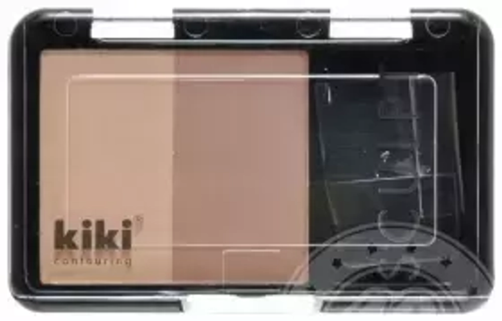 "KIKI" Контурные румяна д/лица CONTOUR №702 Светло-коричневый, светло-персиковый 5г