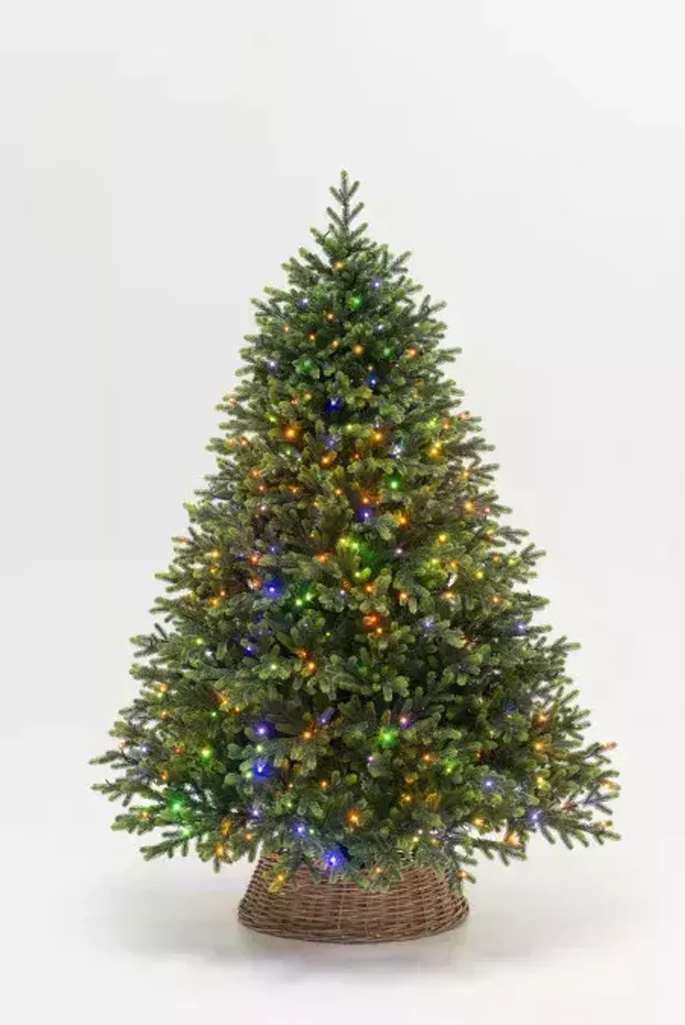 Елка с гирляндой 2в1 «Венецианская» (Литая+пвх) 150 см/ 1,5 м