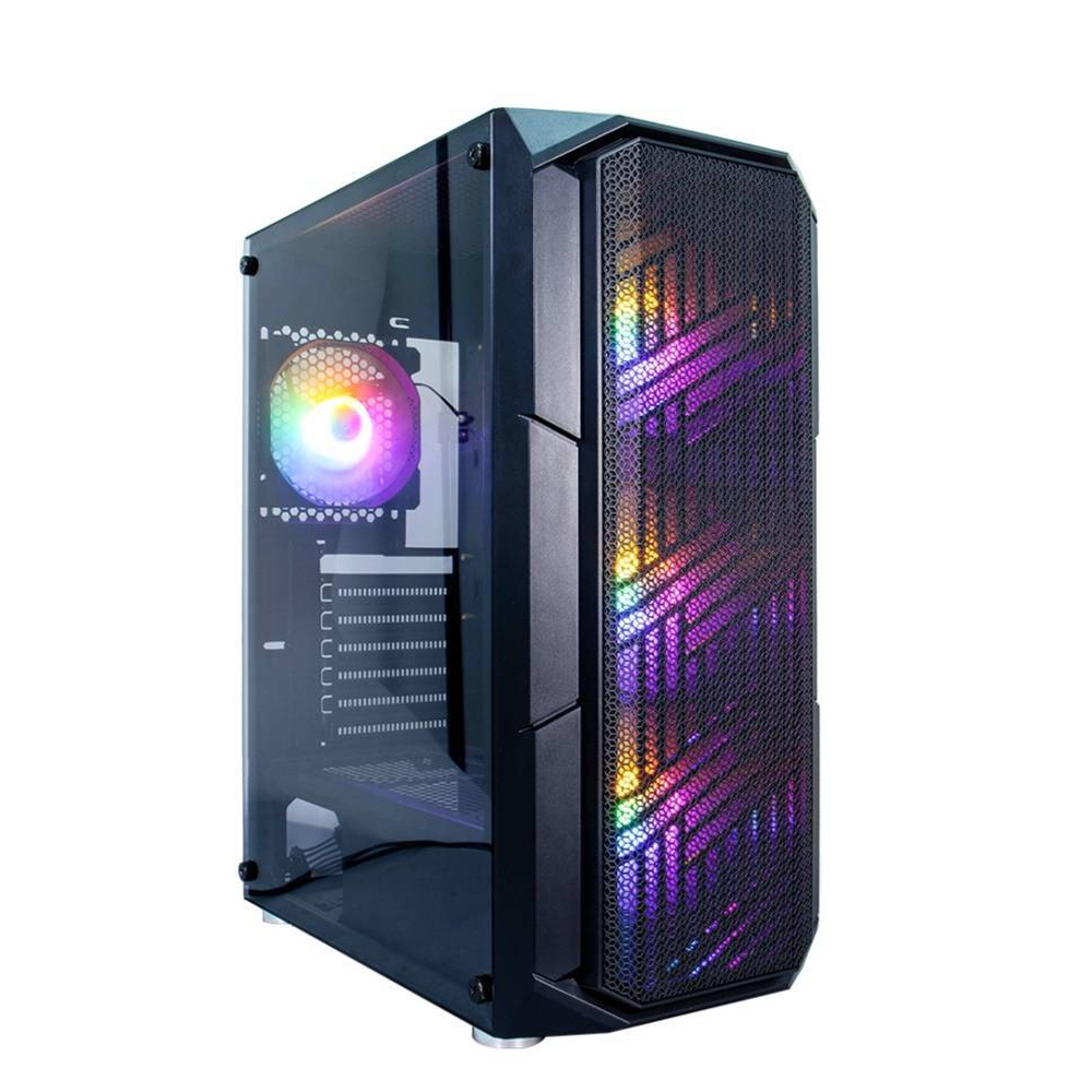 Компьютерный корпус 1STPLAYER FIREBASE XF (XF-BK-4F1)