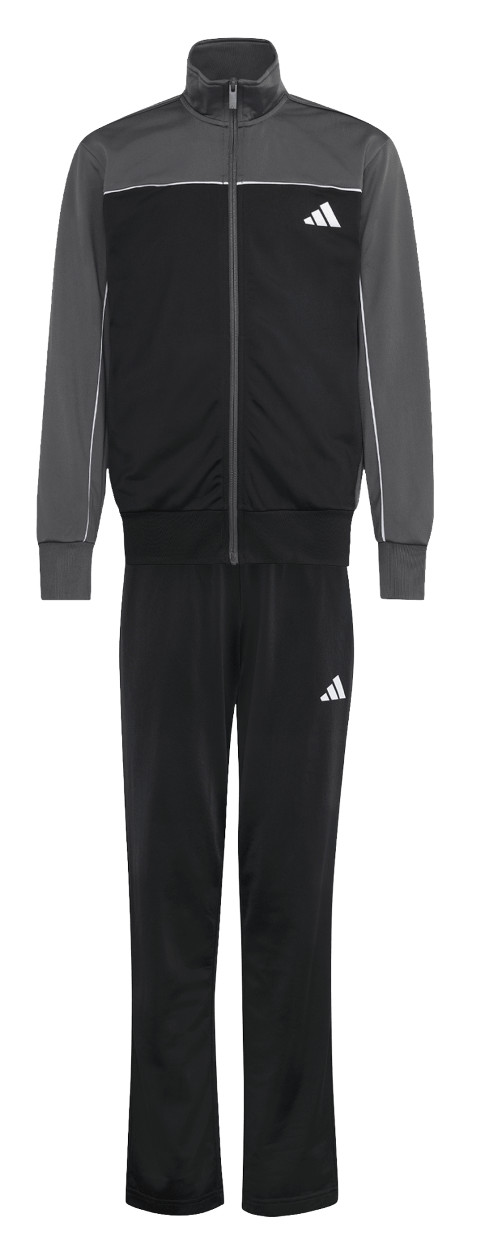 Boys' Спортивный костюм Adidas Junior Tricot Colour Pop - grey six/black/white