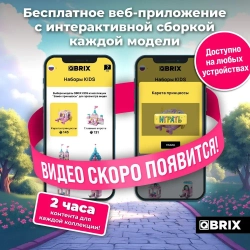 Конструктор QBRIX KIDS Замок принцессы 1000 деталей