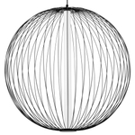 734067 Люстра SOLE 23W LED 1856LM 120G ЧЕРНЫЙ МАТОВЫЙ 3000K