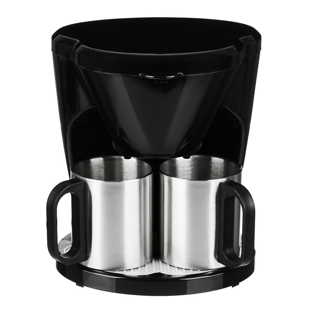 Кофеварка электрическая LEBEN 286-025 на 2чашки