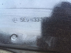 дверь задняя левая Универсал Skoda Octavia 3 (A7) 13-20 Б/У Оригинал 5E9833311