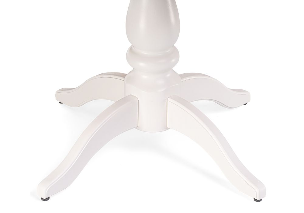 Стол Сайрус 120(160)х84х76 молочный