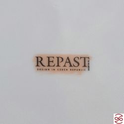 Блюдо овальное Repast Охота зеленая Мария-тереза 38 см