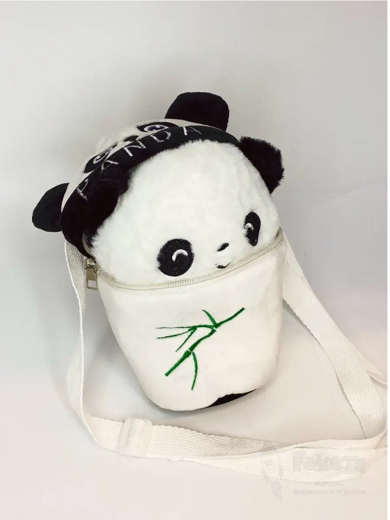 Сумка для девочки панда с игрушкой внутри