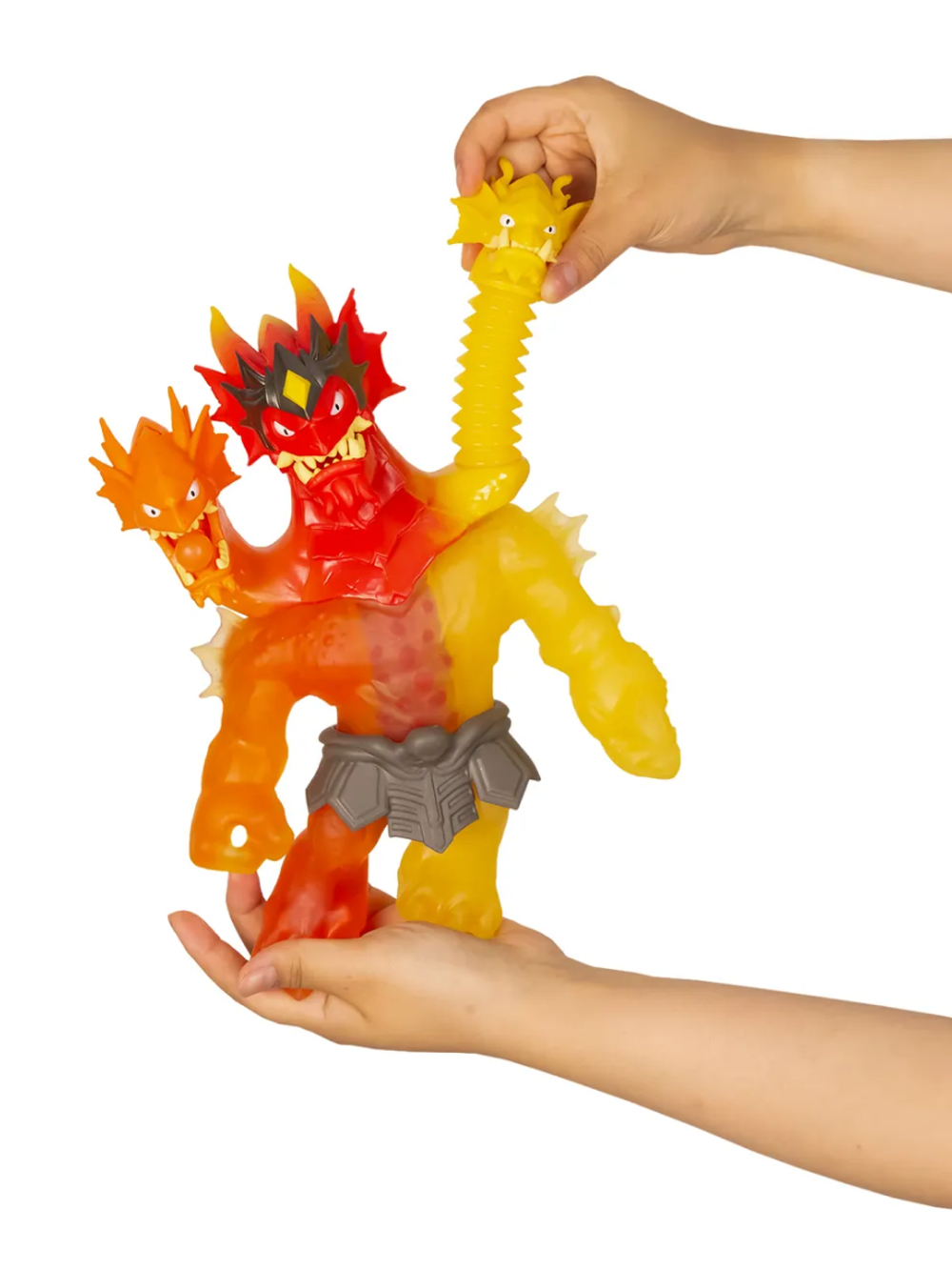 Большая тянущаяся фигурка Вулканический Царь Гидра Стретч Страйкерс GooJitZu 43500