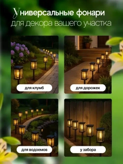 Светильник на солнечной батарее уличный