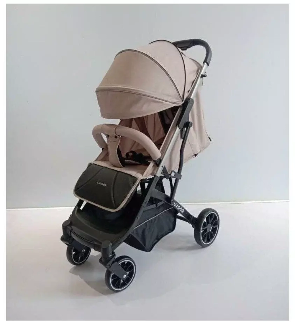 Коляска прогулочная Luxmom V3 (бежевый)