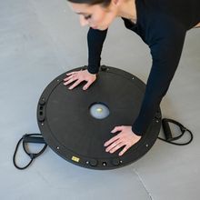 Полусфера балансировочная UNIX Fit с эспандерами, 46 см