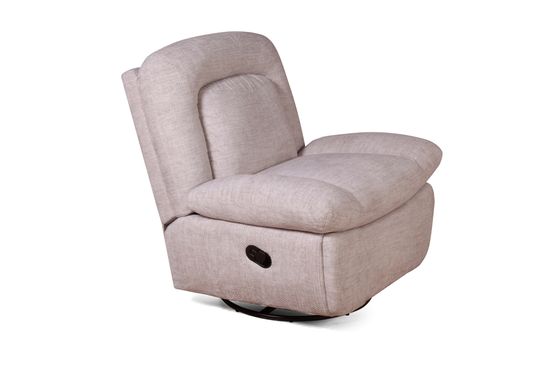 Кресло-реклайнер Клим, с функцией глайдера и вращением на 360 гр.