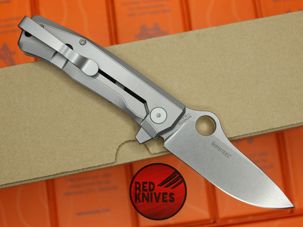 Нож Spyderco SpyMyto C265MTIP - черная микарта, съемный плавник