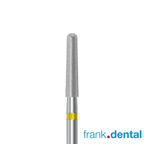 Бор алмазный желтый Frank Dental типа FG - D.850.021.C.FG