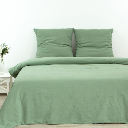 КПБ Дуэт с простыней на рез. 180х200 БЯЗЬ "ББ29"