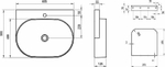 Раковина Ravak Yard 60 XJX01260002 Белая