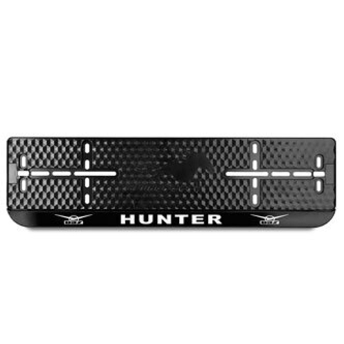 Номерные рамки на авто с LED подсветкой надписи Hunter