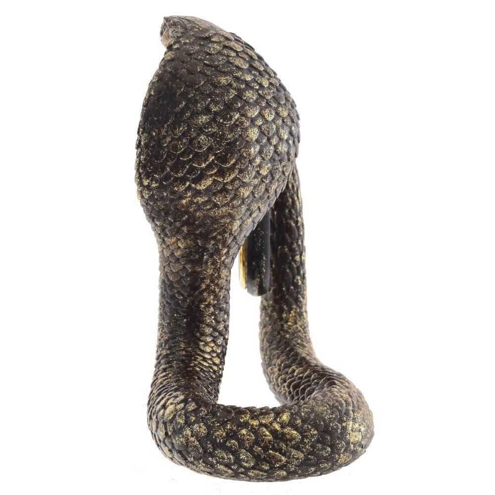 GAEM Фигурка декоративная с часами"Змея" (LR44x1 н/п), L22 W14 H25 см