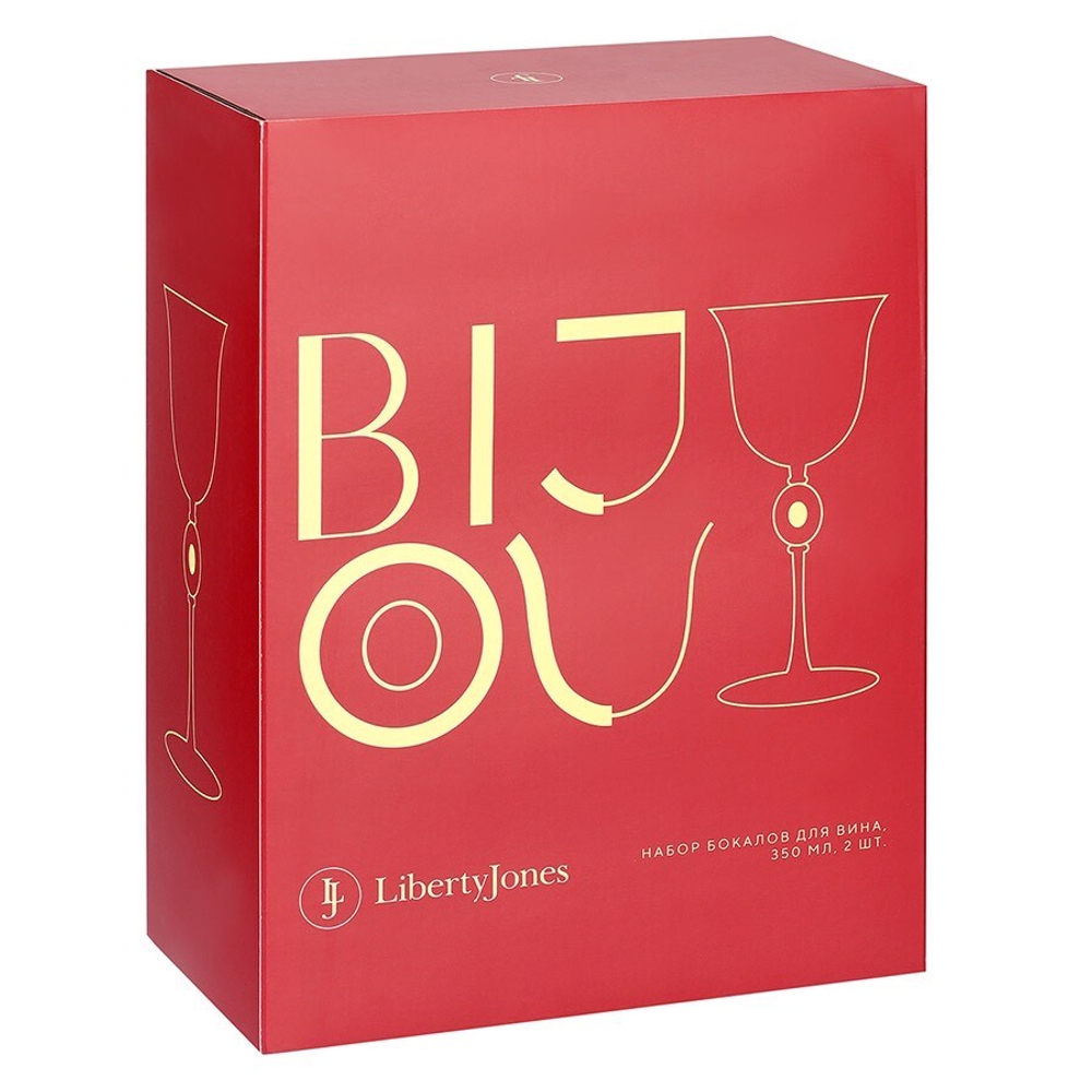 Набор бокалов для вина Bijou, 350 мл, 2 шт.