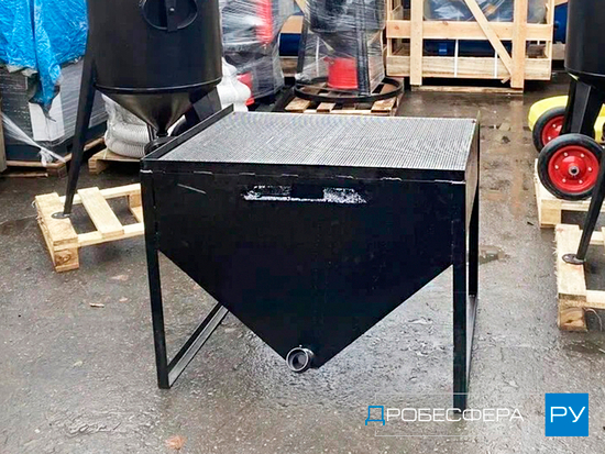 Бункер приемный для абразивного материала СОВ4/СОВ4/2М PST арт. 37.00.000.02