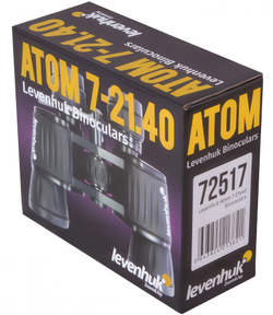 Бинокль Levenhuk Atom 7–21x40 - Упаковка