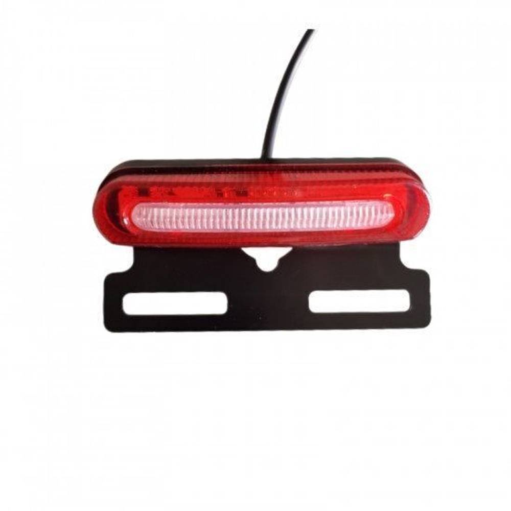 Габарит задний, стоп сигнал с проблесковым маячком 36-60V для электросамокатов и велосипедов