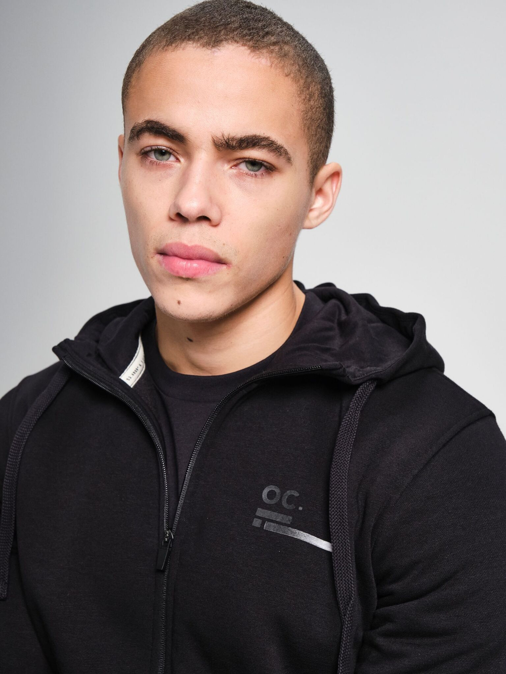 Толстовка мужская ORIGINAL CREATOR ZIP HOODIE, Черный