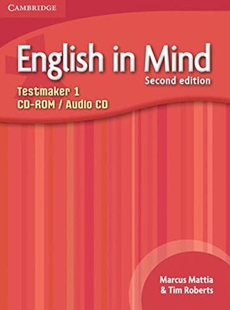 English in Mind 2Ed 1 Testmaker Audio CD/CD-ROM