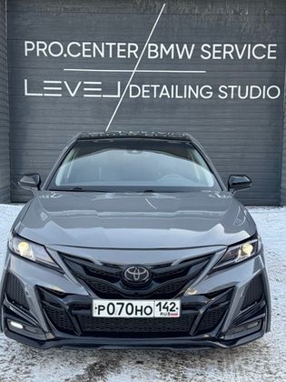 Toyota в цветной полиуретан Carbins PPF Nardo Grey CR-01C