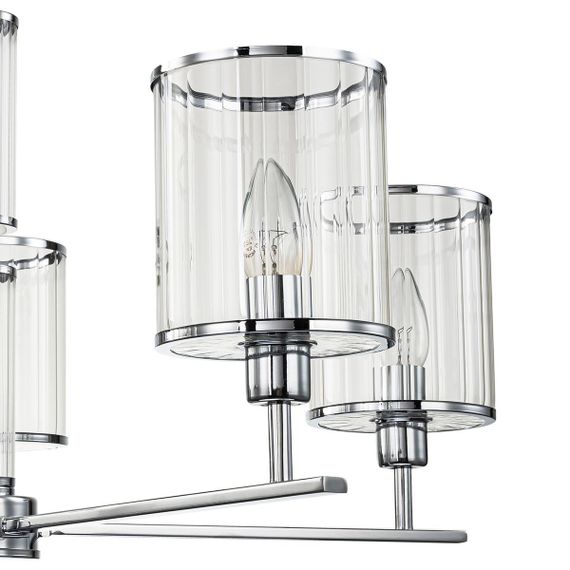 Подвесная люстра Indigo Dante 13022/5R Chrome V000411