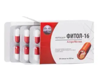 Бад Фитосбор в капсулах Фитол-16 АтероМетин, 30 капс по 450 мг., Алфит Плюс