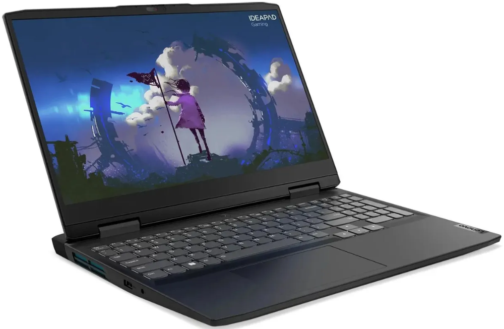Ноутбук  Lenovo IP Gaming 3 15IAH7 15.6 ", Core i5, 8 Гб RAM, 512 Гб SSD, GeForce RTX 3050, Серый