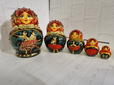 Матрешка "Балет" 5мест