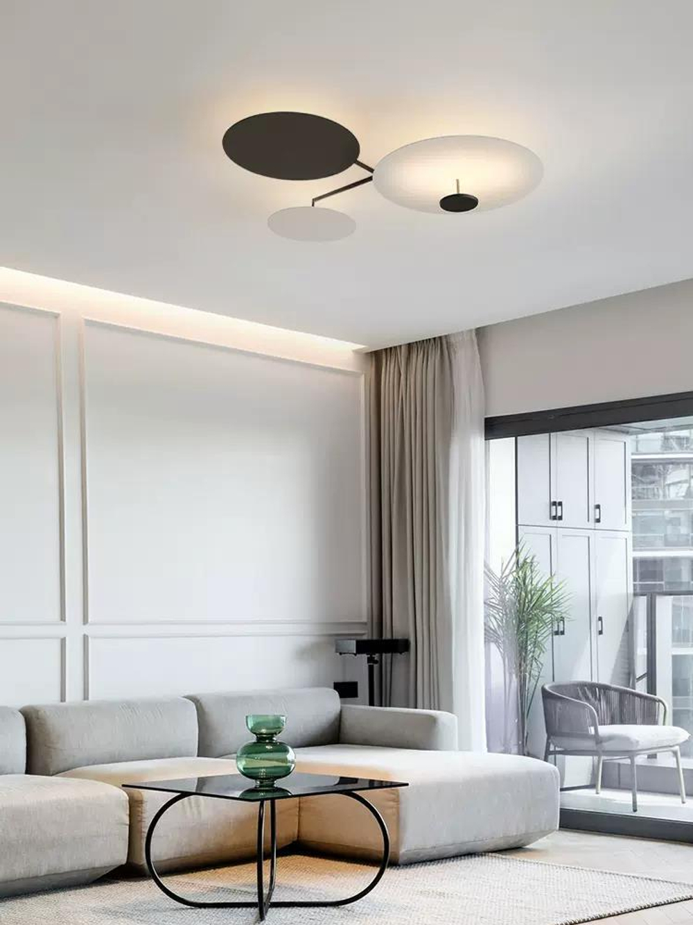 Потолочный светильник Flat 5922/5905 by Vibia